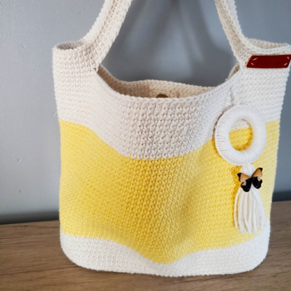 Crochet Shoulder Bag Handmade